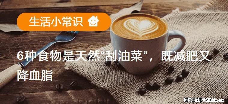【生活小常识】6种食物是天然“刮油菜”,既减肥又降血脂 - 文山生活资讯 - 文山28生活网 ws.28life.com